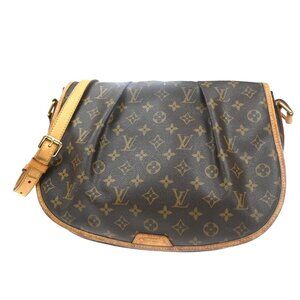 LOUIS VUITTON Menilmontant MM Shoulder Bag Monogram Leather BN M40473 73EE979